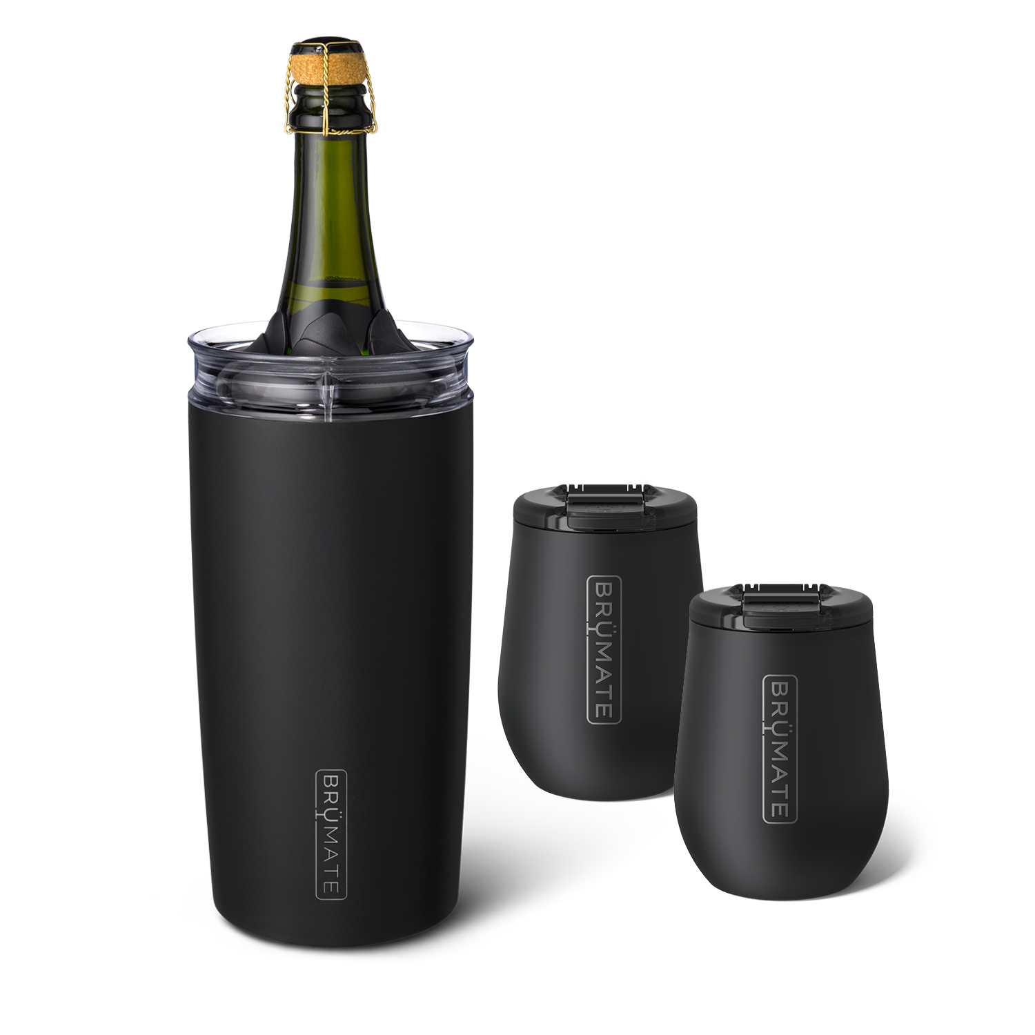 bottle-chiller-bundle-m4 bundles-togosa-matte-black-uncorkd.png